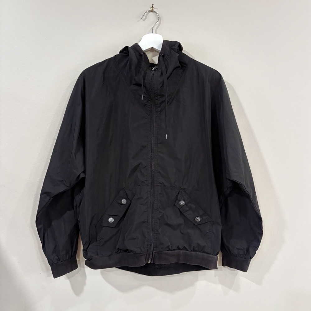 Burton Black Windbreaker Jacket Unisex Sm Hooded Lightweight Outdoor Streetwear